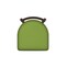 Holland Bar Stool Co 25" Low Back Swivel Counter Stool, Bronze Finish, Canter Kiwi Green Seat 41125BZ009 - alternate 3